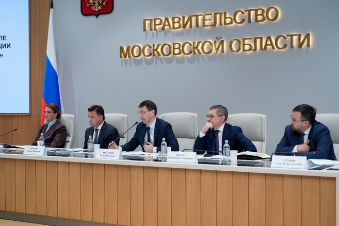 Заседание Совета при полномочном представителе президента РФ в ЦФО в Подмосковье