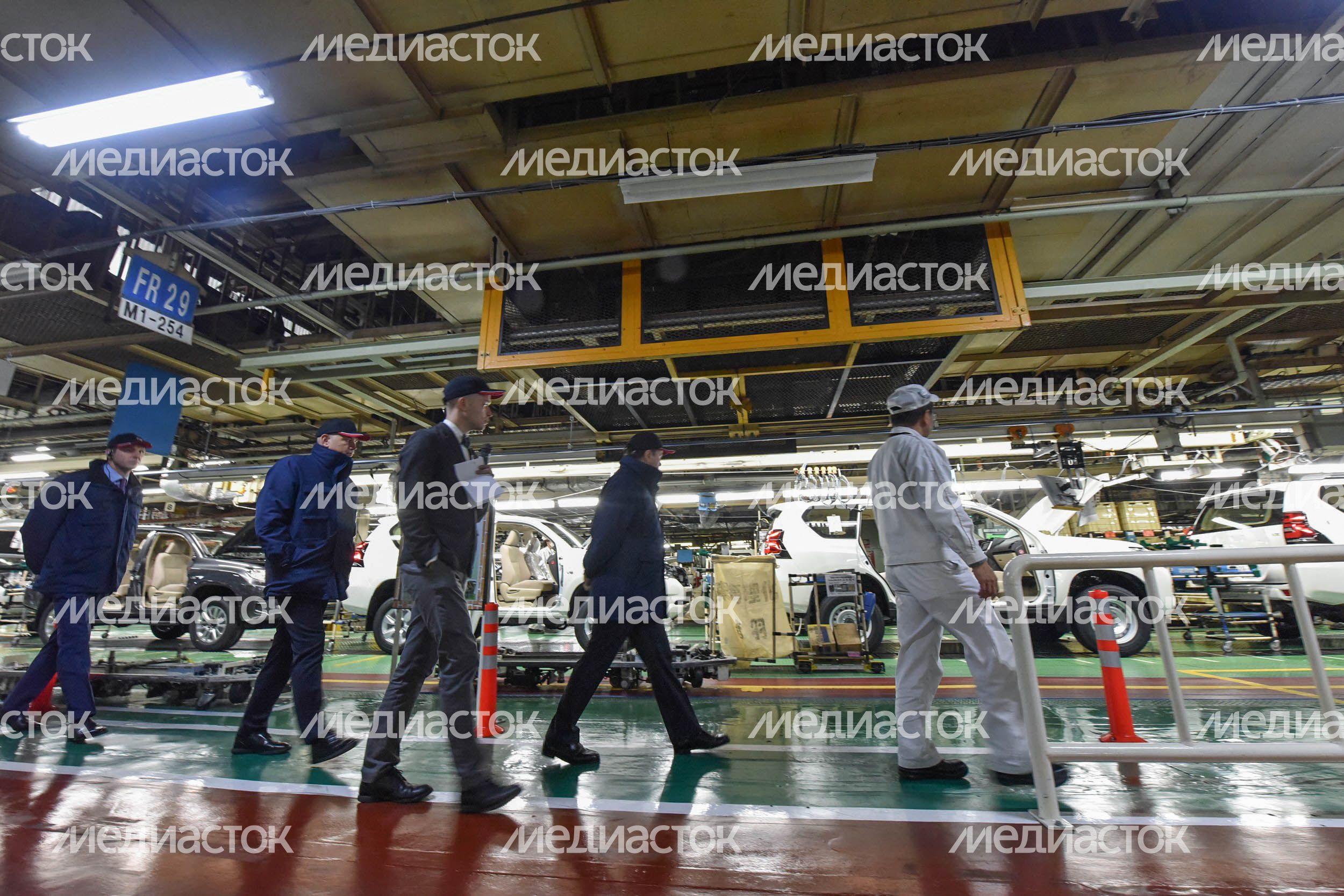 Рабочий визит губернатора Подмосковья на завод компании Hino Hamura plant в Токио