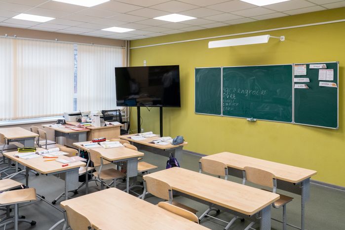 Второй корпус средней школы №20 Подольска после капитального ремонта