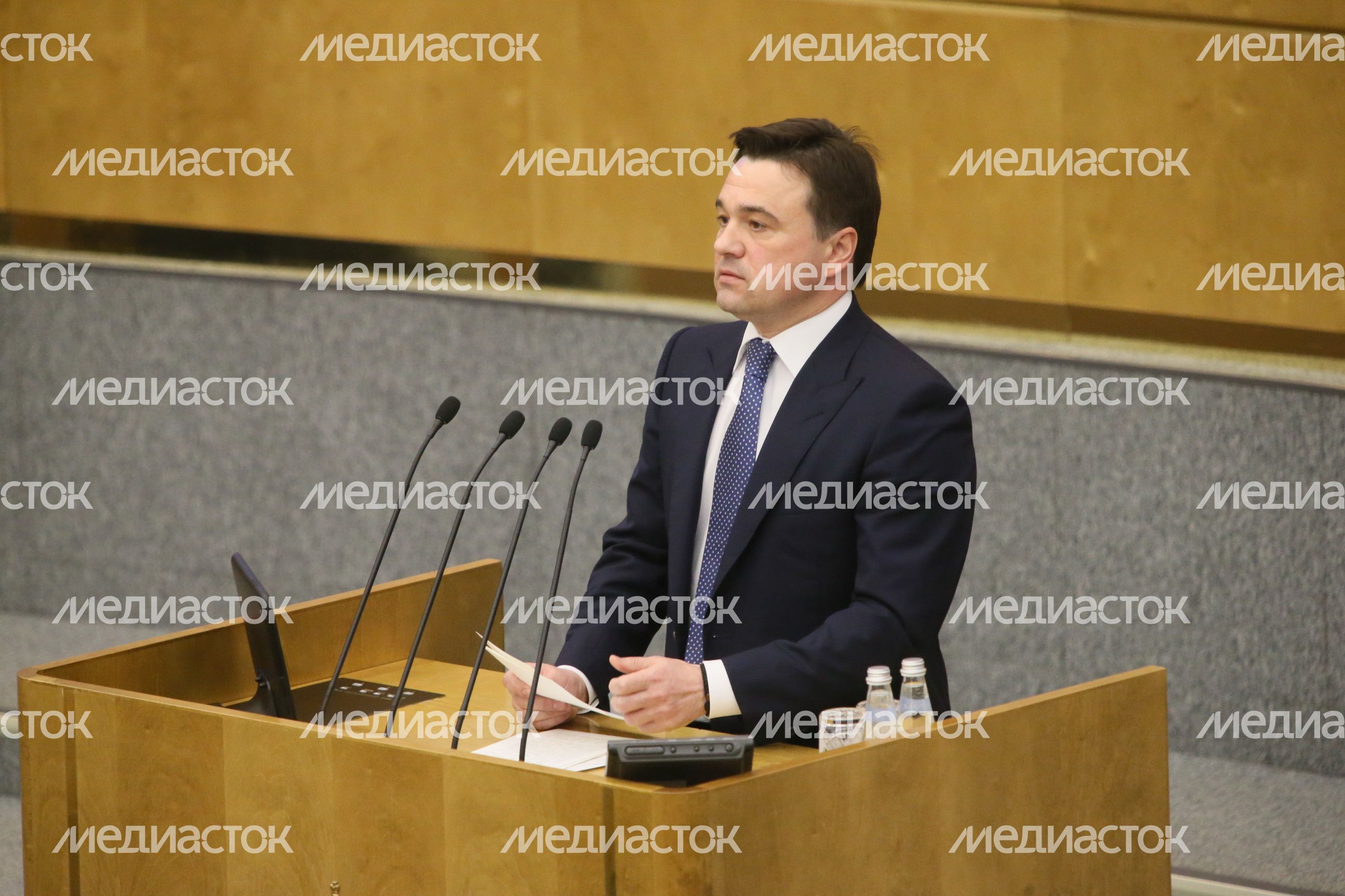 А. Воробьев выступил на парламентских слушаниях в Госдуме РФ