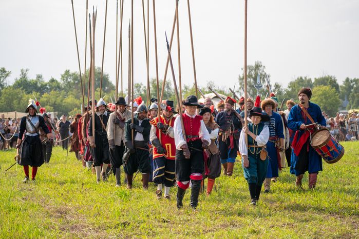 Эпоха Древней Руси XVI века на фестивале «Гуляй город» в округе Чехов