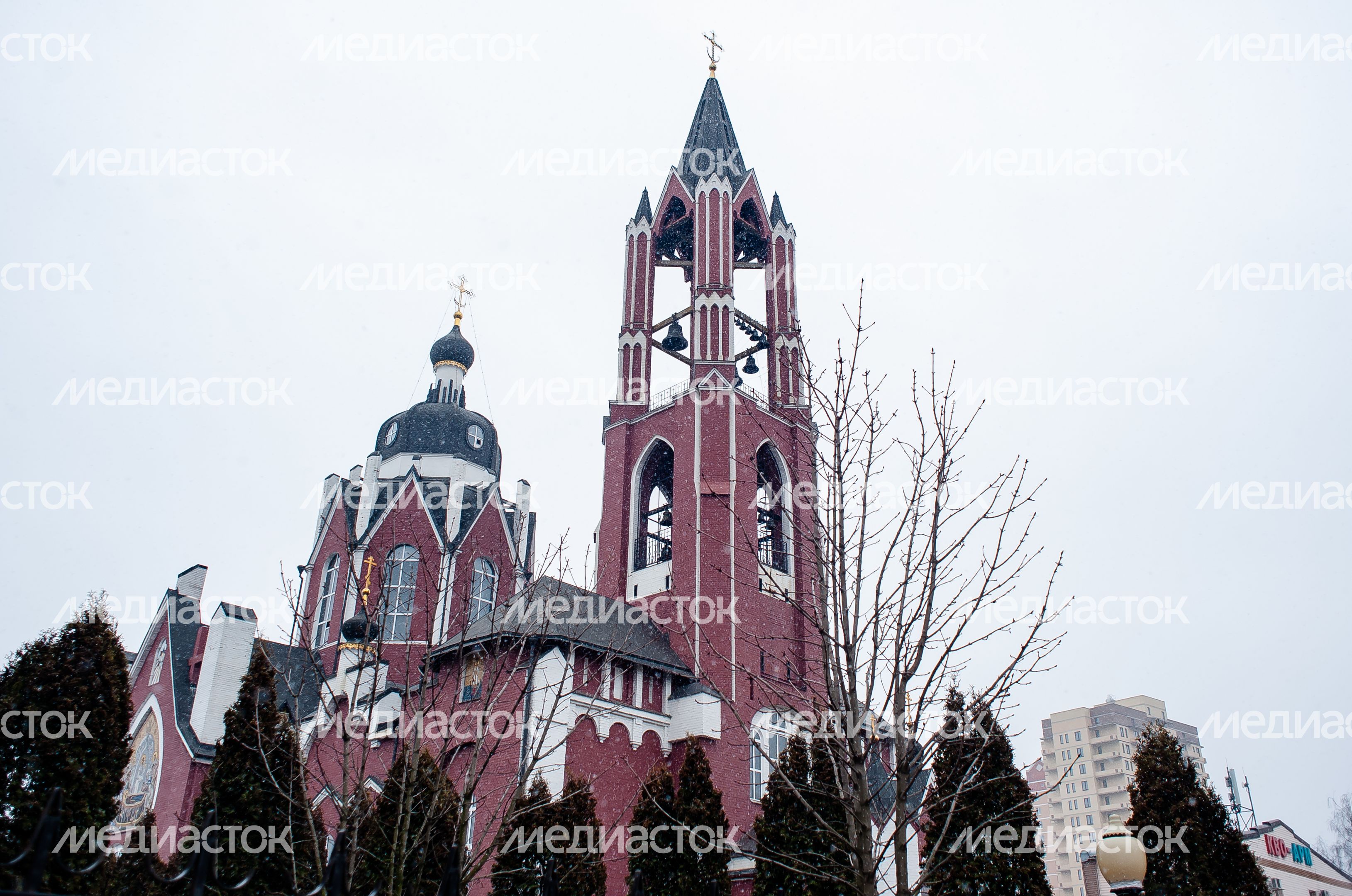 Зимние виды города Щелково