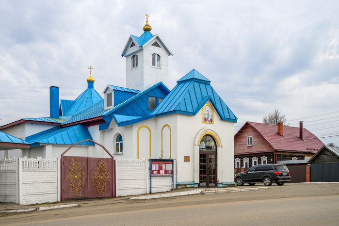 Пятницкая церковь (храм Великомученицы Параскевы Пятницы) в городе Дрезна Орехово-Зуевского округа