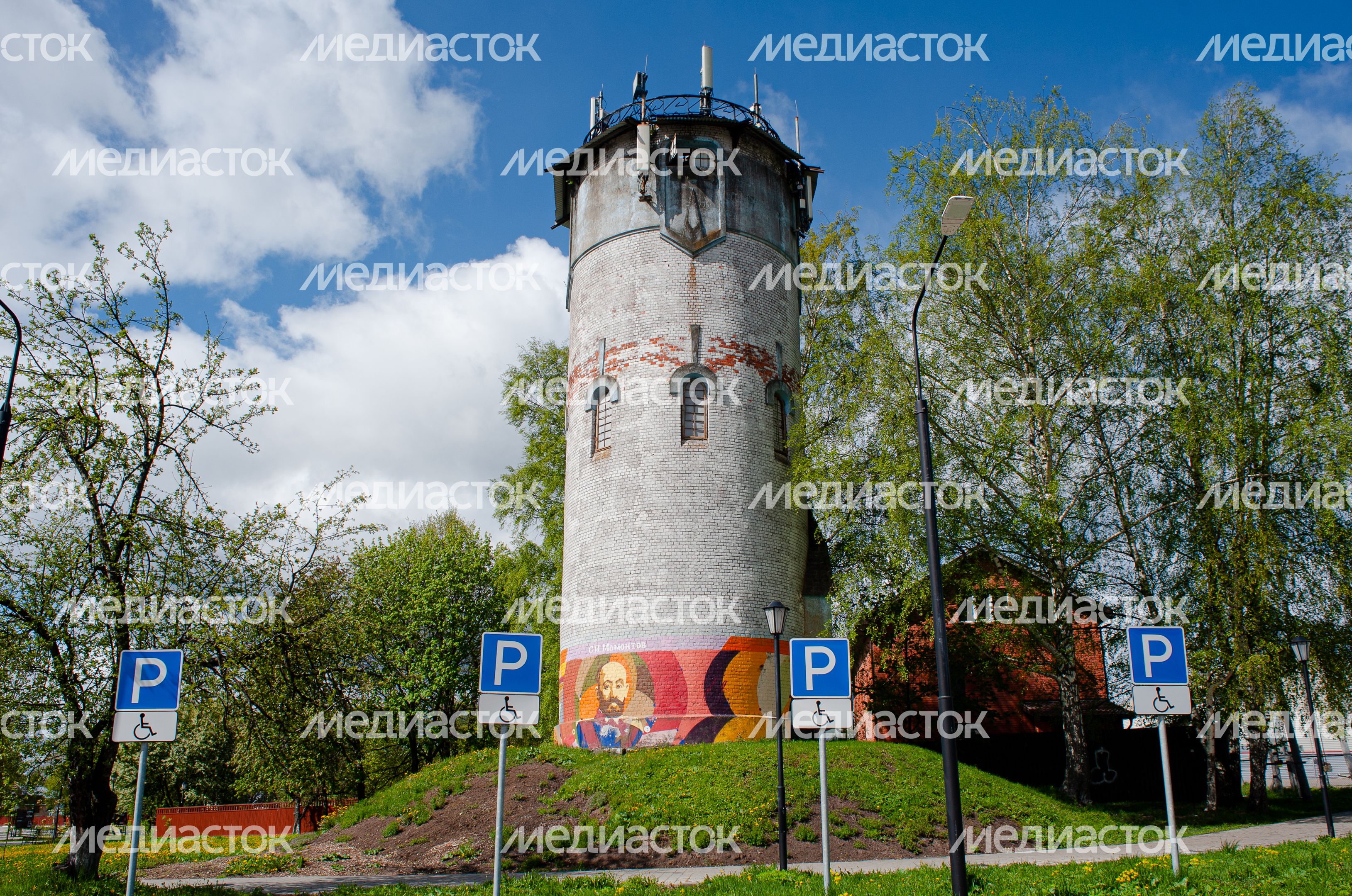 Весенние виды города Хотьково