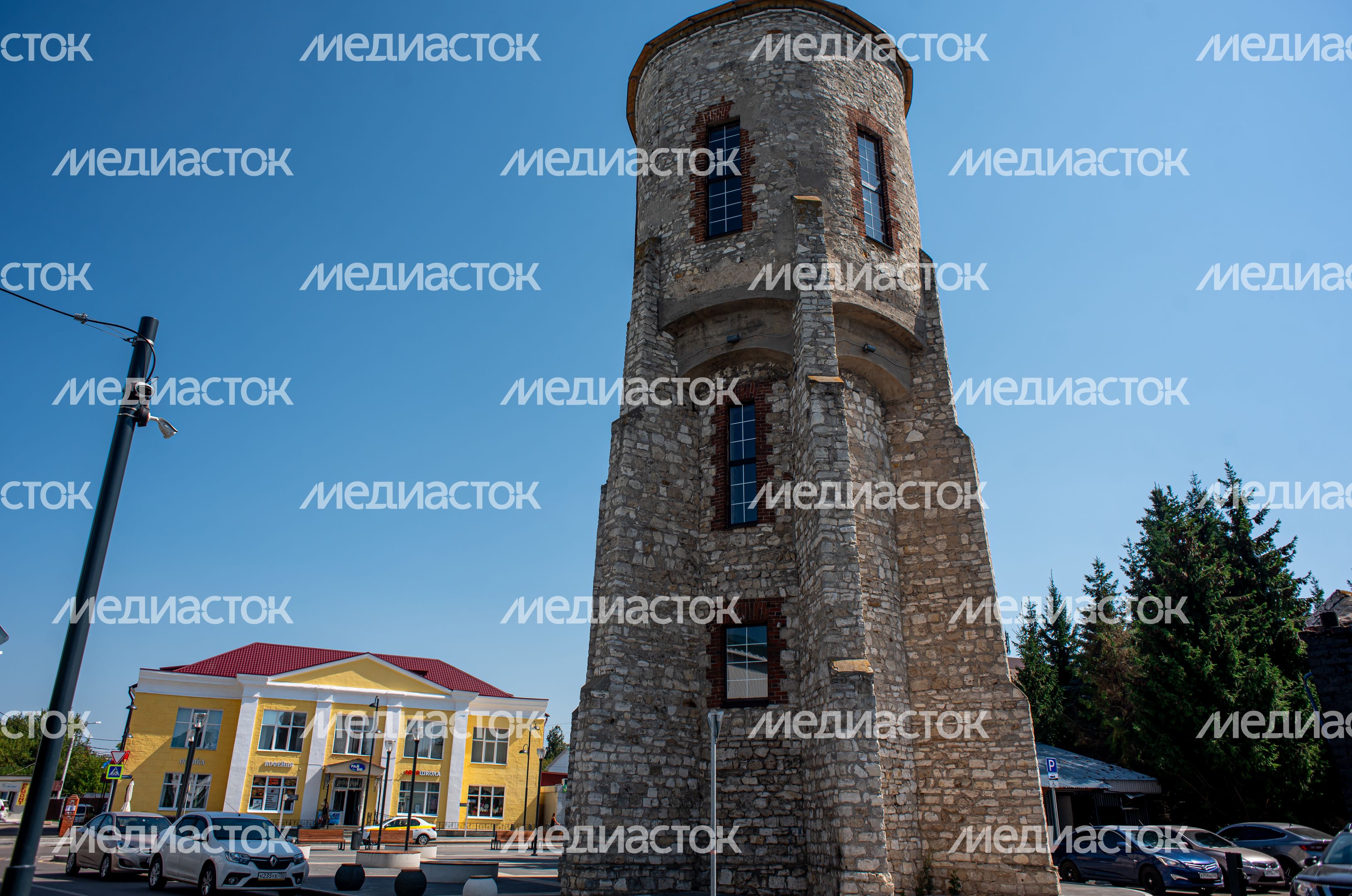 Летние виды города Кашира
