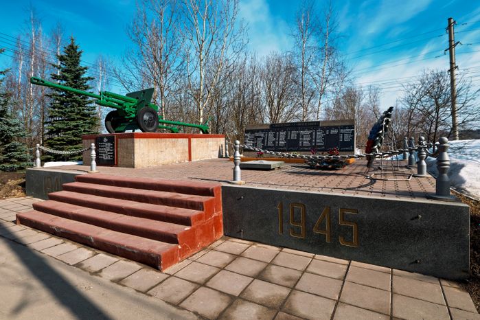 Мемориал павшим в Великой Отечественной войне в поселке Тучково Рузского округа