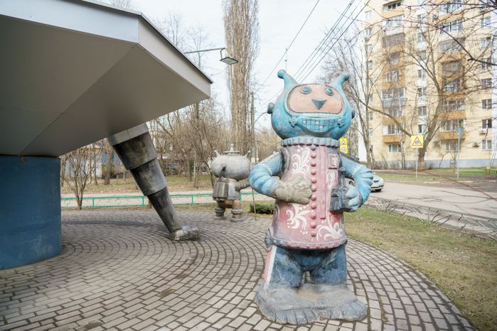 Арт-объект «НЛО» в Люберцах