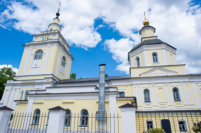 Весенние виды города Руза