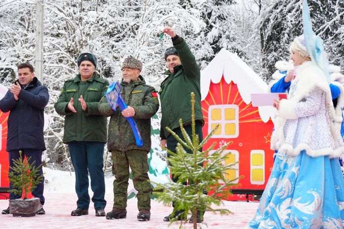 В Можайском городском округе спилили главную новогоднюю ель страны