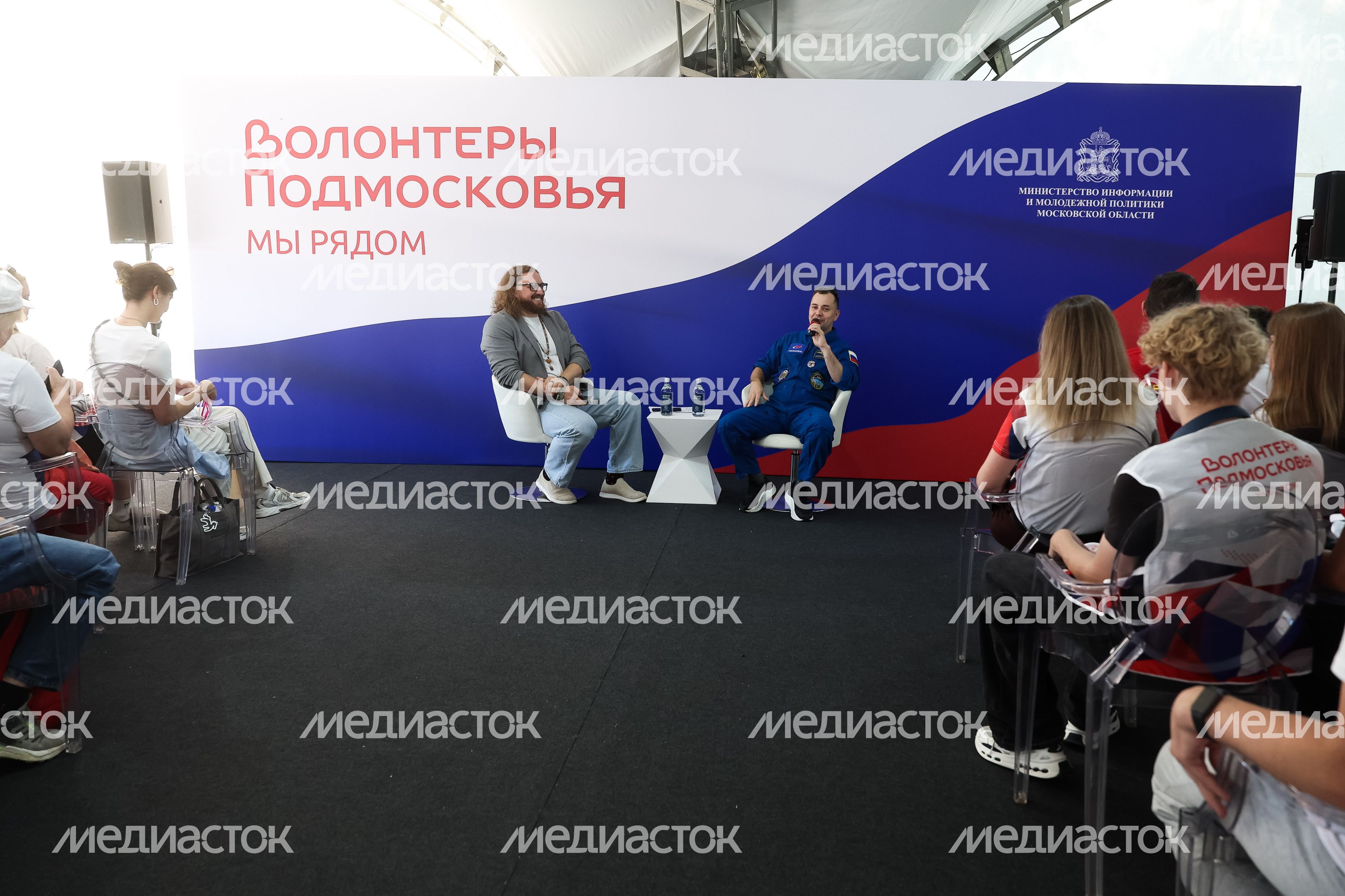 Олег Платонов на фестивале регионального движения "Волонтеры Подмосковья"