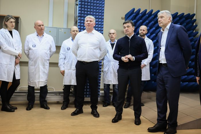 Губернатор на предприятии «ВНИИФТРИ» в Солнечногорске​