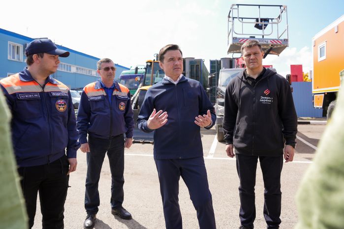 Андрей Воробьев проверил работу МОС АВС в Орехово-Зуеве