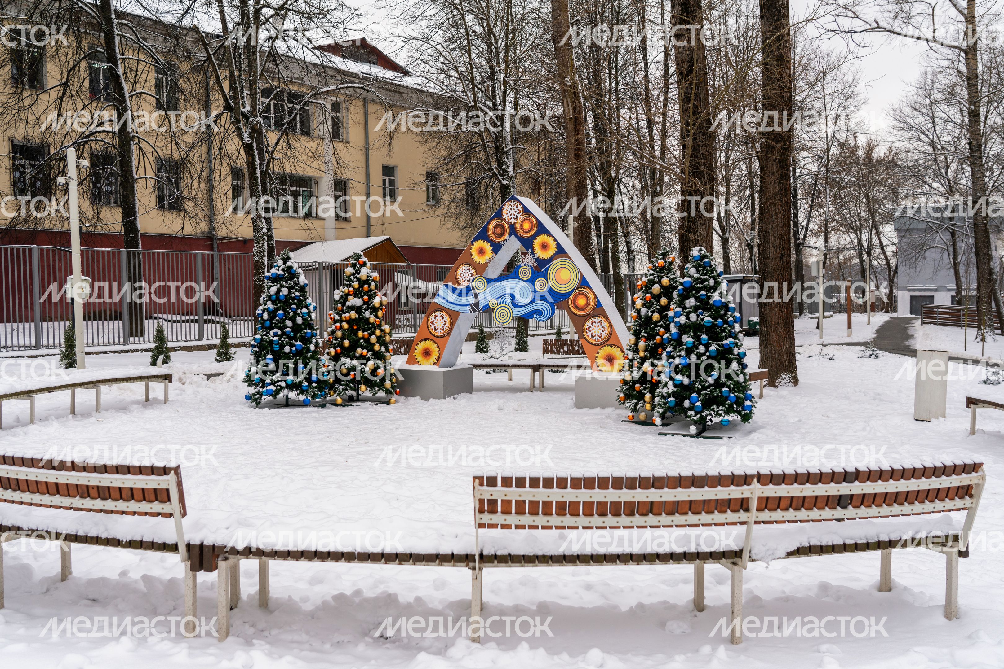 Городской парк в Истре Городской парк в Истре