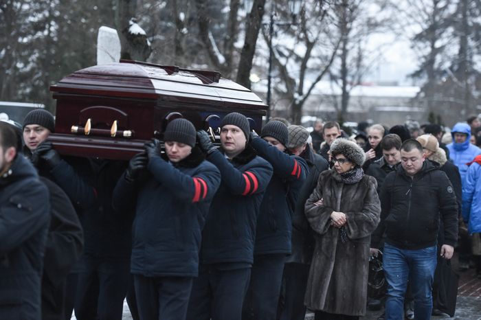 Похороны Михаила Державина