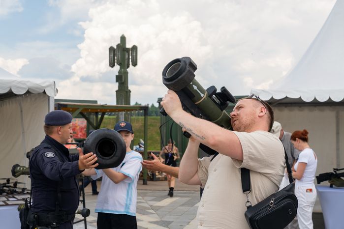 Проект «Проведи один день с полицией Подмосковья» в Центральном парке «Патриот» Одинцовского округа