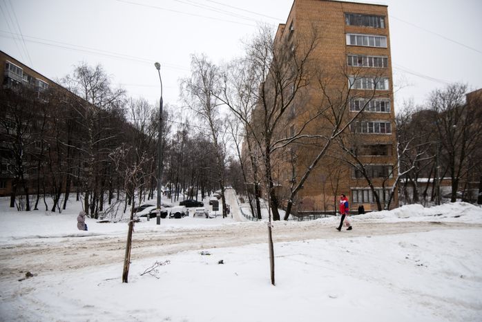 Работа волонтеров оперативного штаба адресной помощи в Одинцово