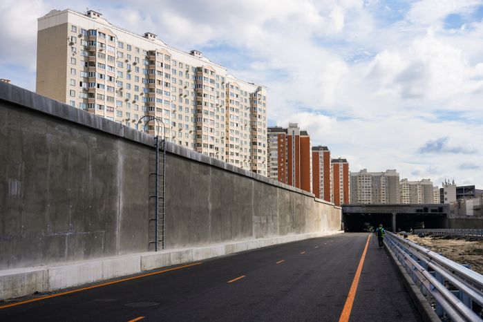 Открытие предпоследнего участка Южно-Лыткаринской автодороги