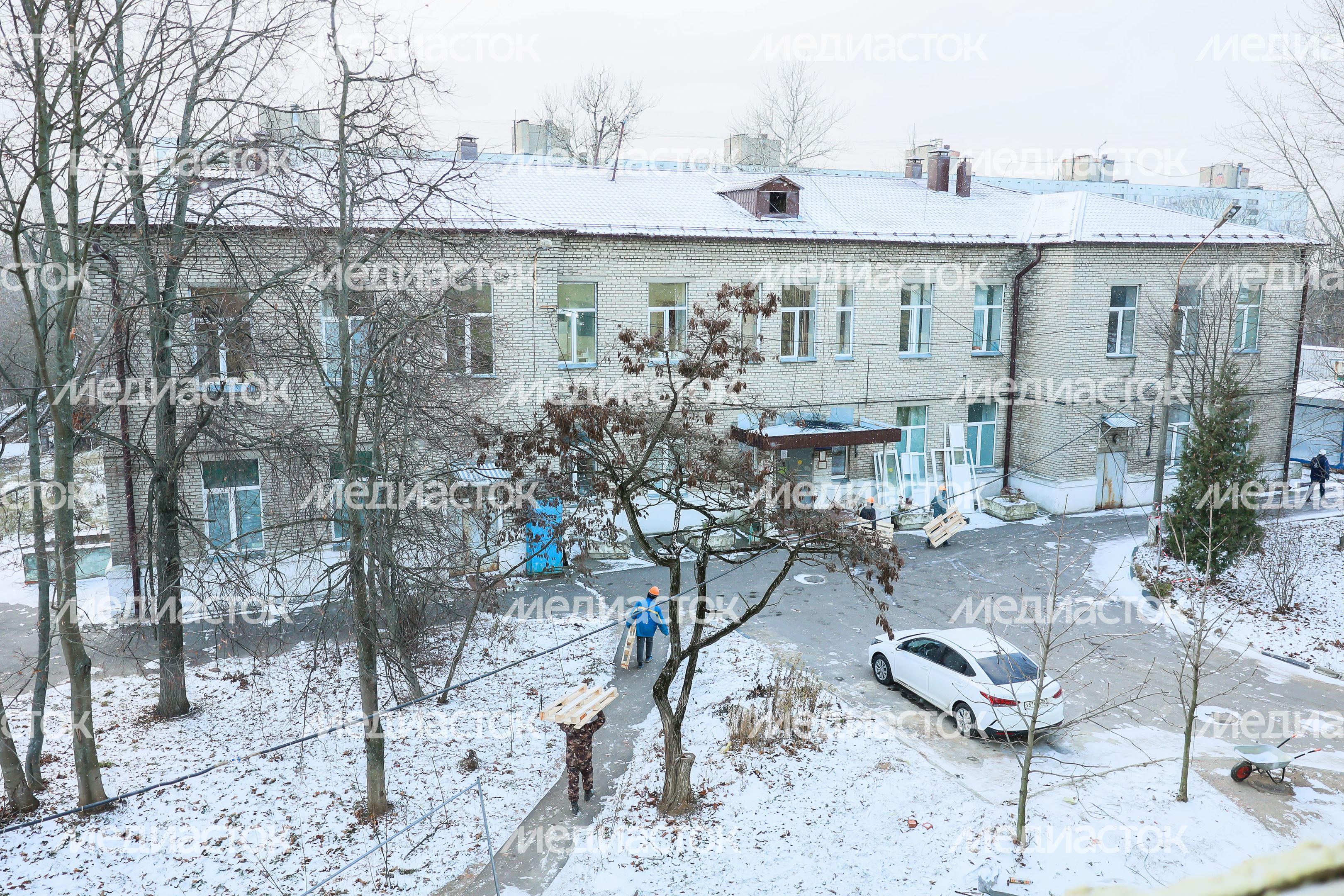 Капитальный ремонт поликлиники в Дзержинском