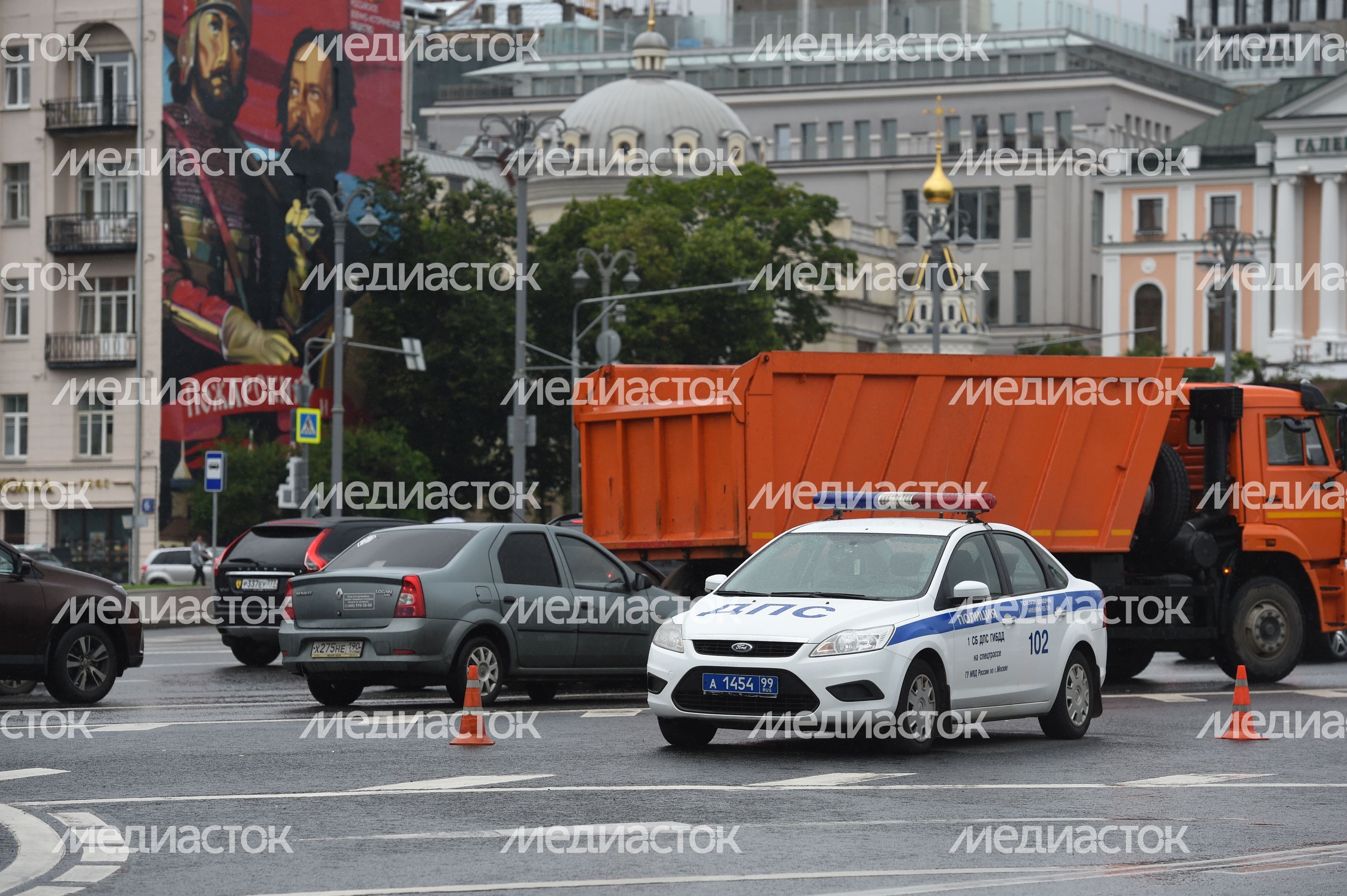 Пробки в Москве