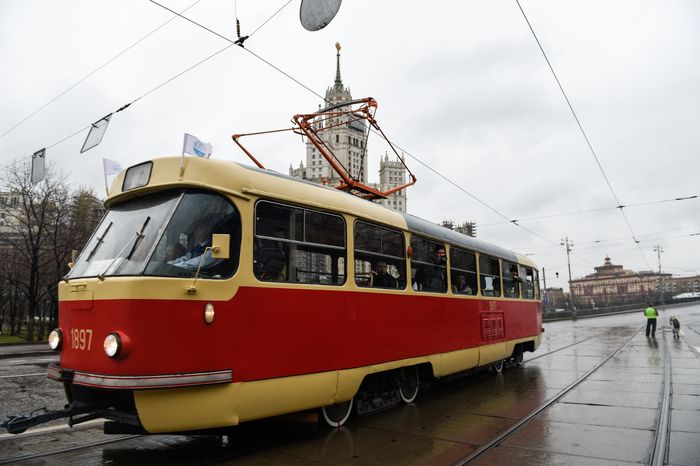 Праздник трамвая в Москве