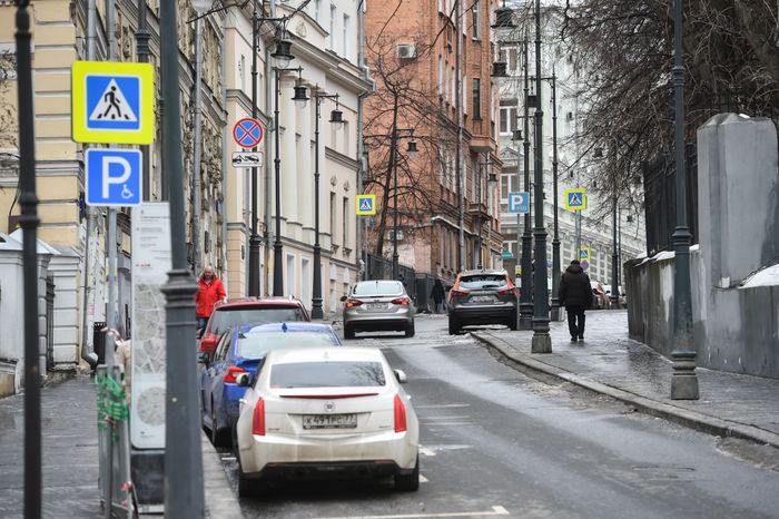 Городская жизнь в Москве в марте
