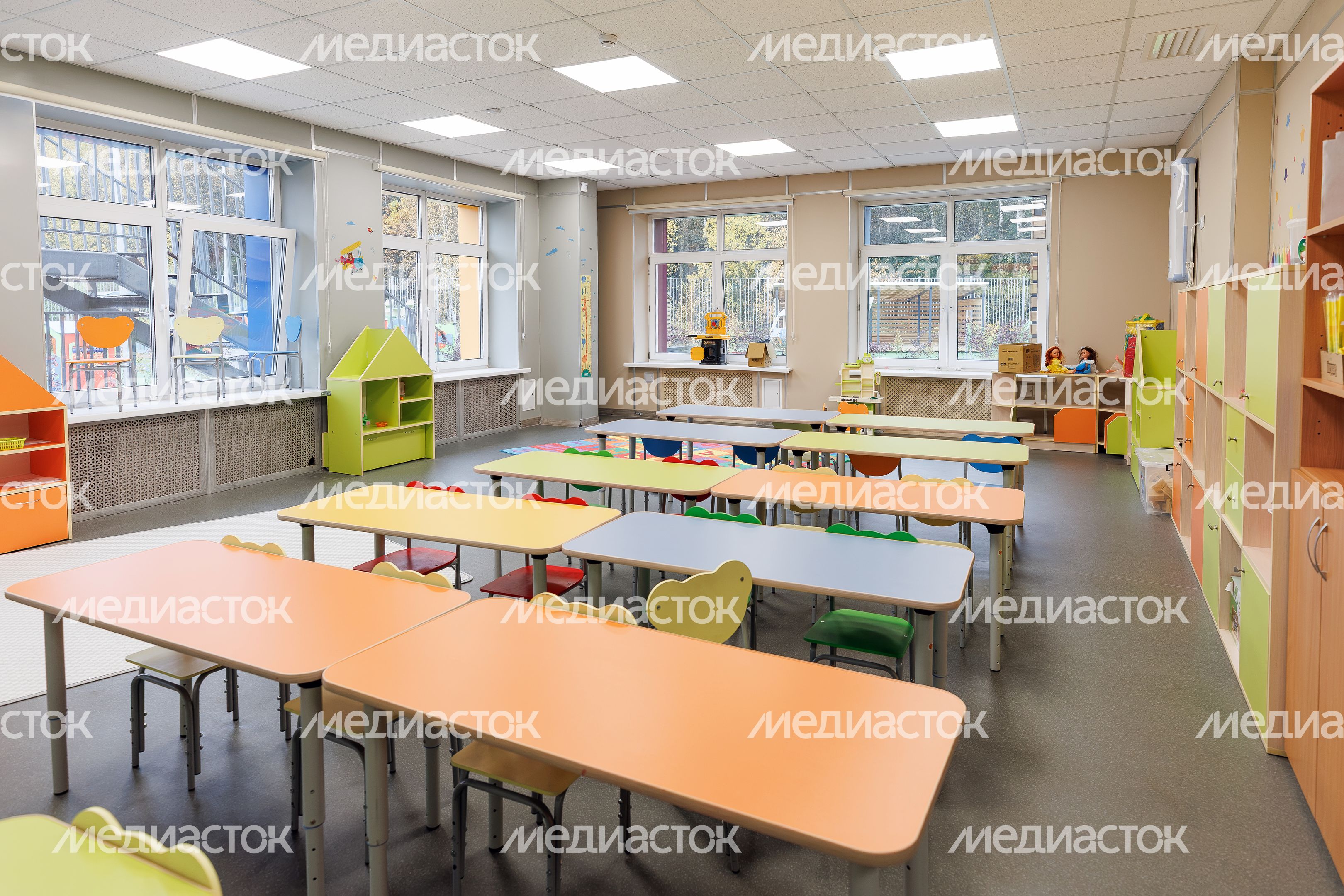 Игровая комната детского сада воспитательно-образовательного комплекса в микрорайоне Новогорск города Химки