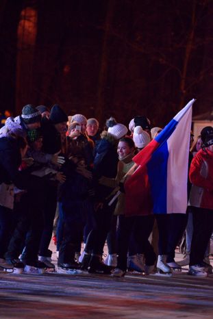 Открытие зимнего сезона в парке Сокольники