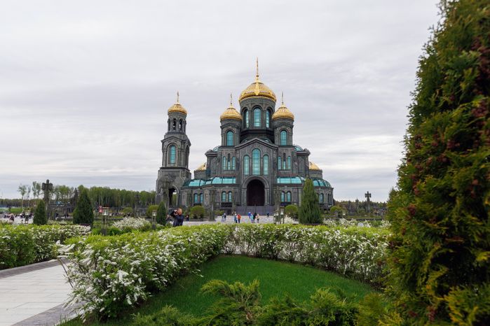 Главный храм ВС РФ в Центральном парке «Патриот» Одинцовского округа