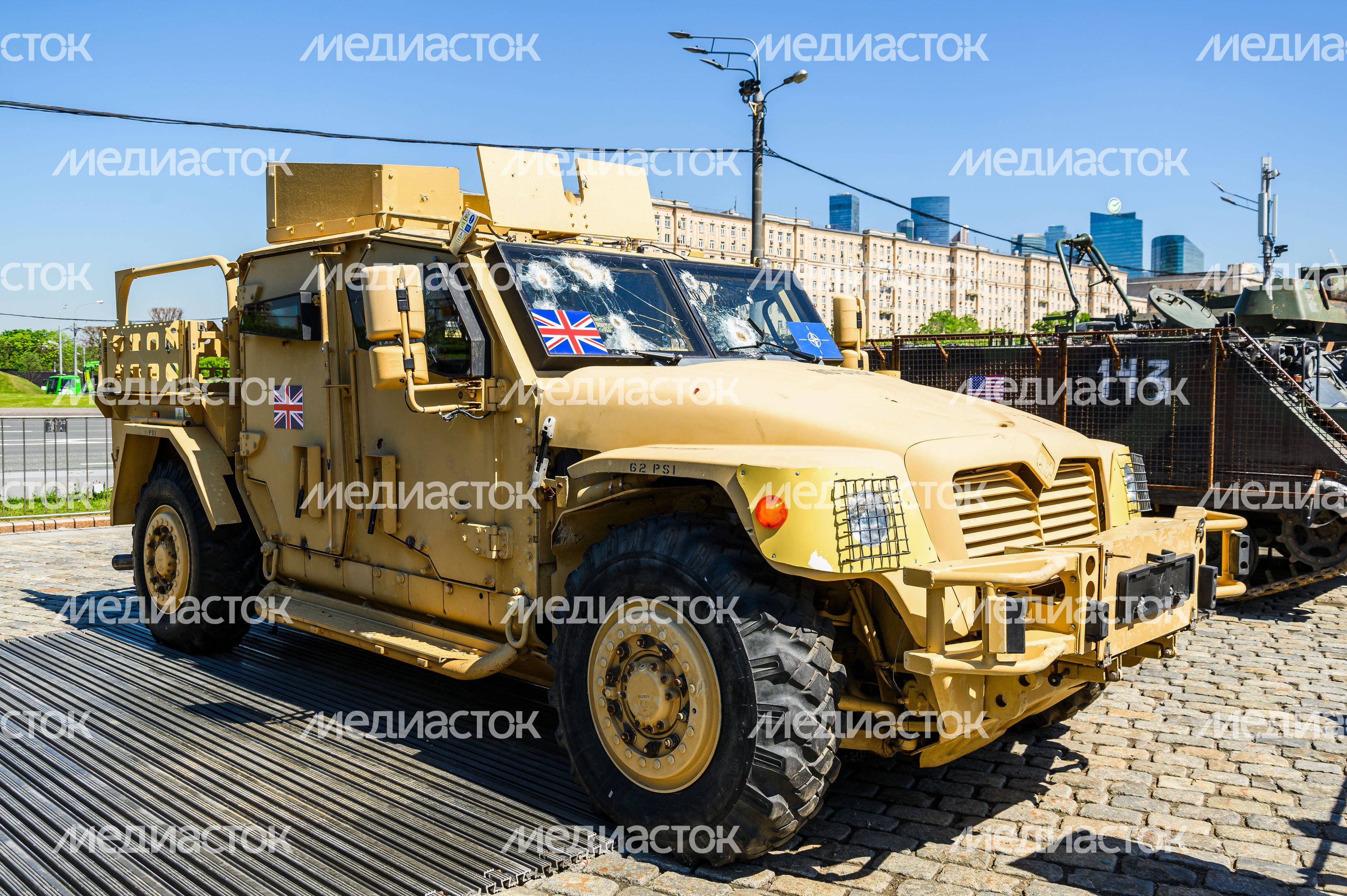 Выставка вооружения в Парке Победы, посвященная СВО