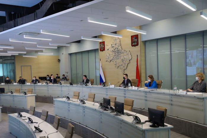 Совещание губернатора Подмосковья с главами городских округов региона