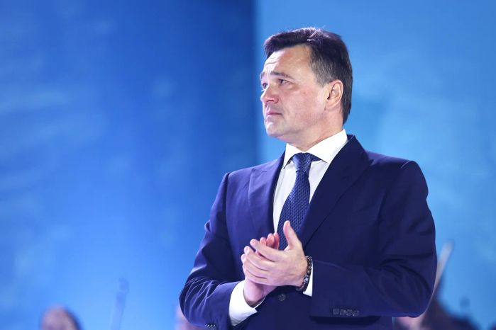 Андрей Воробьев на вручении премии
