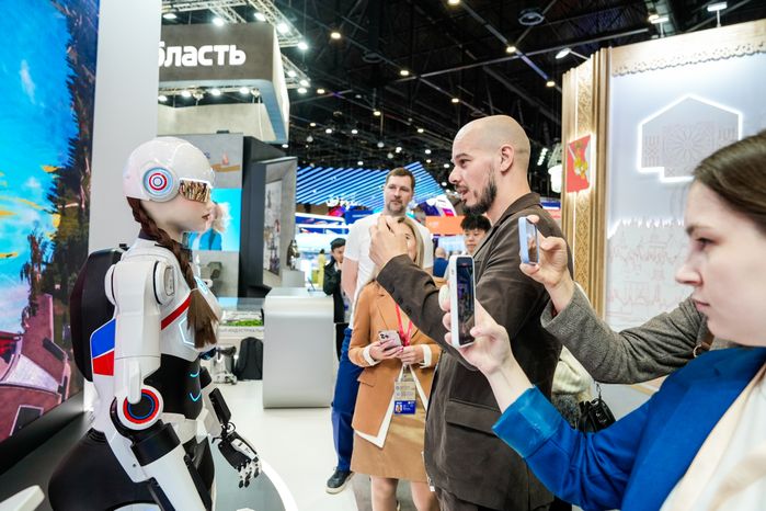 Стенд Подмосковья на Петербургском международном экономическом форуме