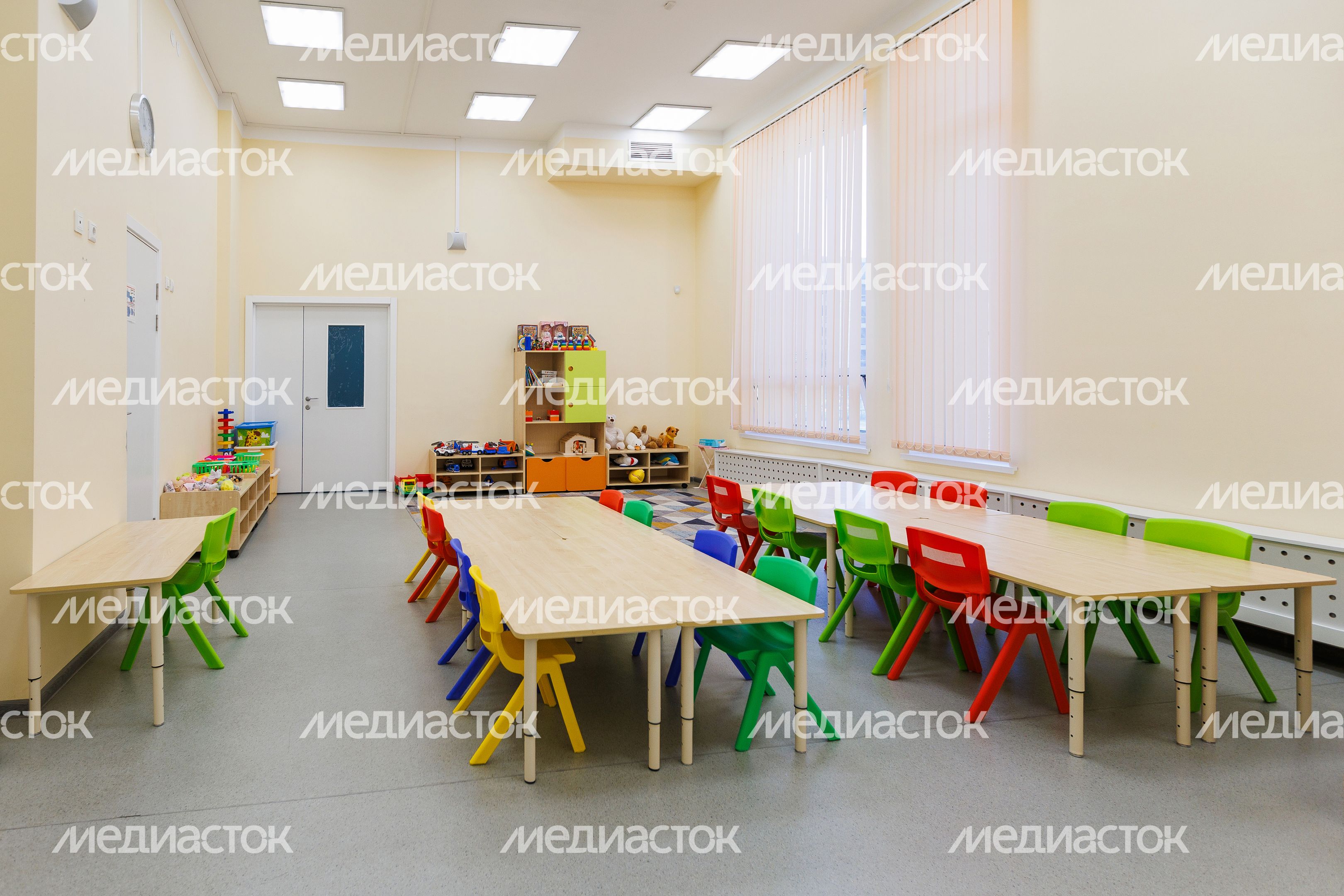 Игровая комната в новом детском саду «Непоседы» в Долгопрудном Игровая комната в новом детском саду «Непоседы» в Долгопрудном