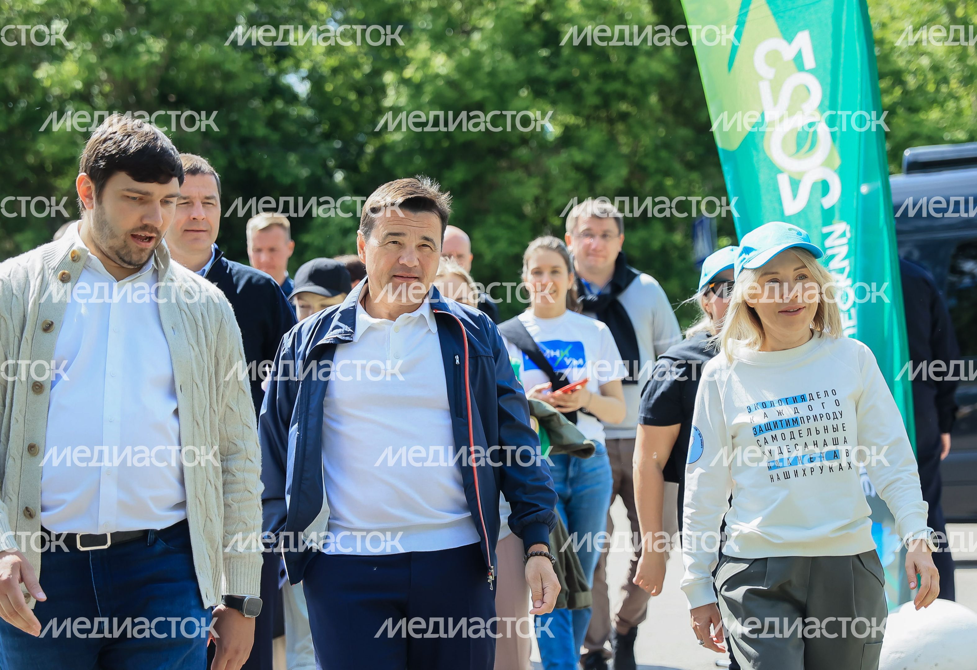 Посещение экологического фестиваля в Люберцах Губернатором Подмосковья