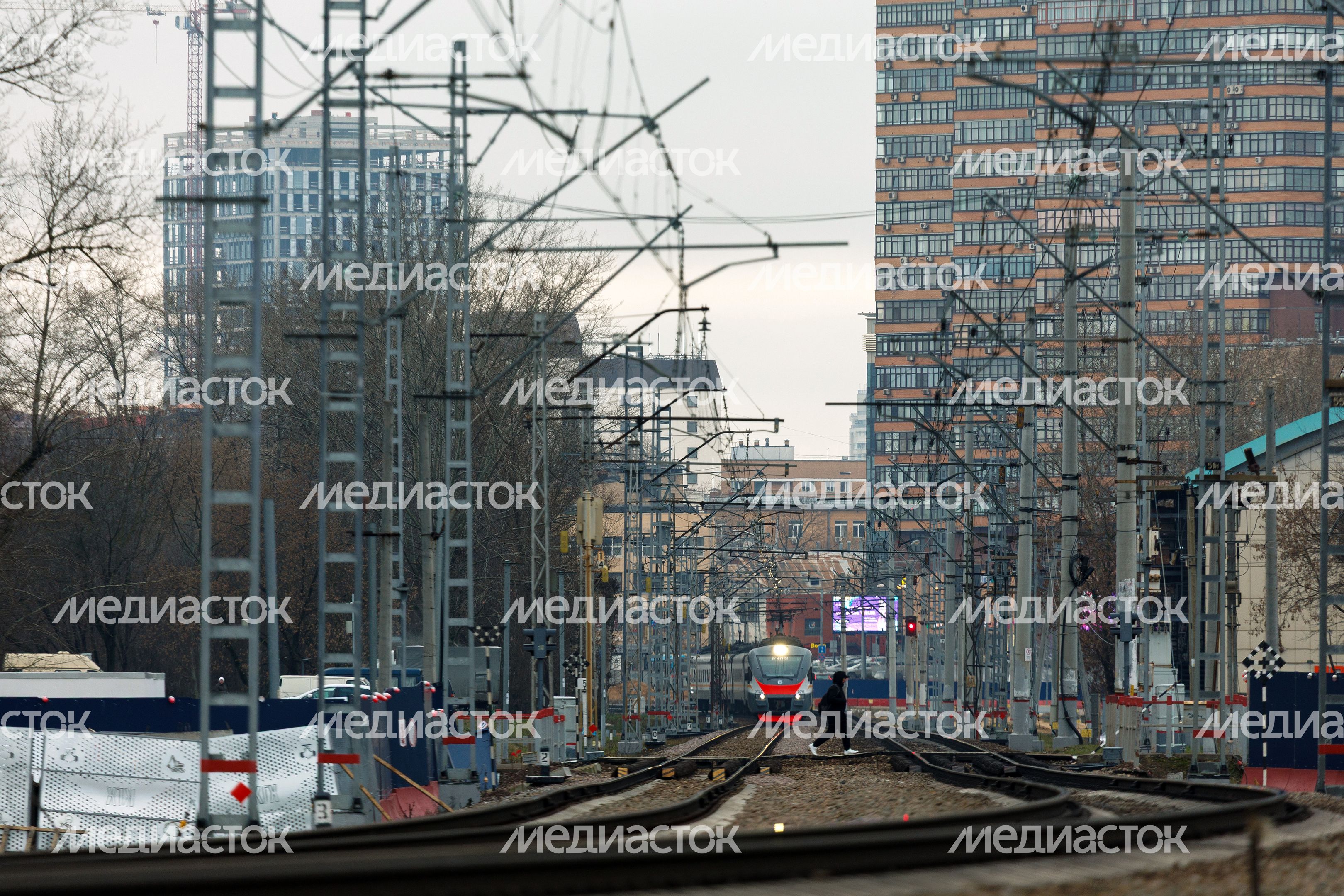 Электричка МЦД в Подмосковье Электричка МЦД в Подмосковье