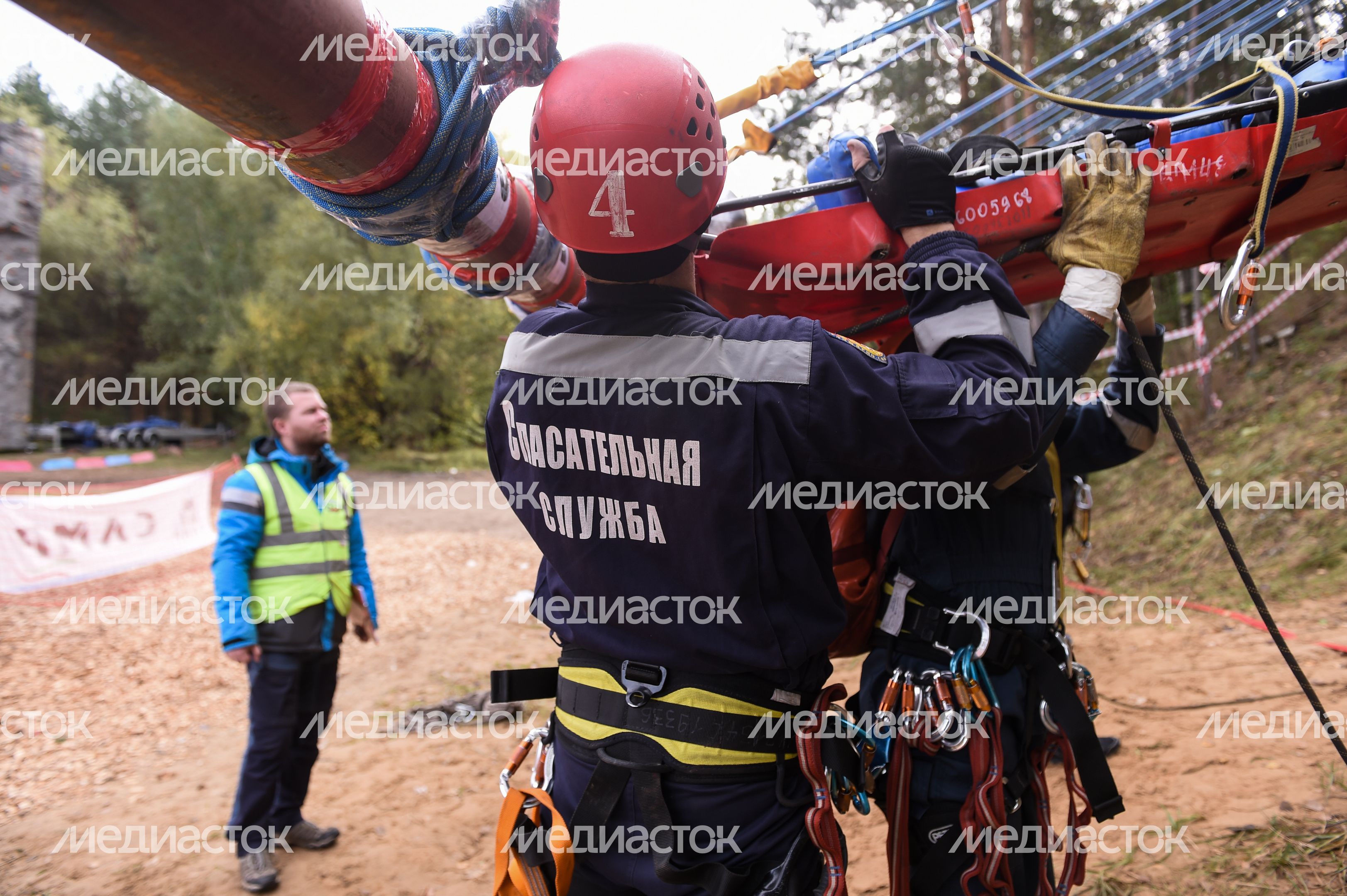 Соревнования спасателей прошли в Лыткарино