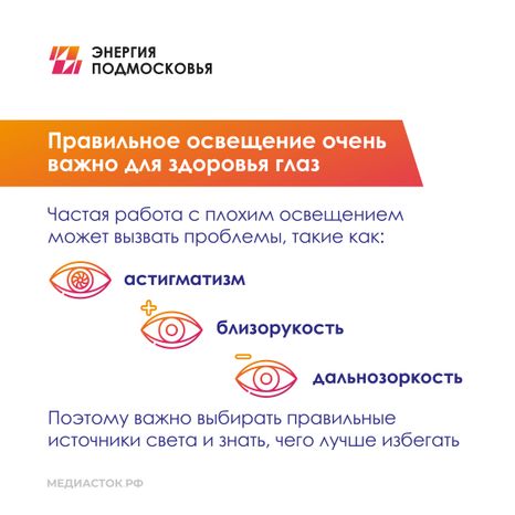 Как освещение дома влияет на зрение 2025 квадрат 02