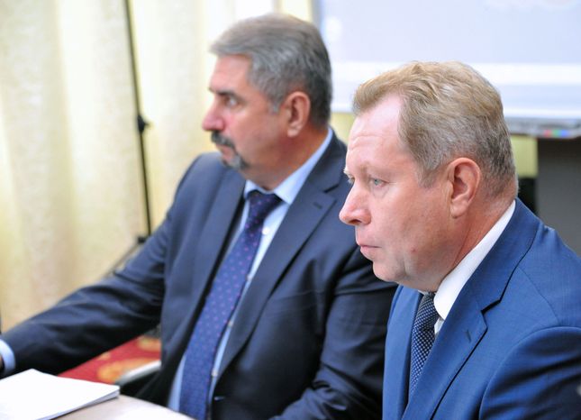 Совещание под руководством Андрея Воробьева