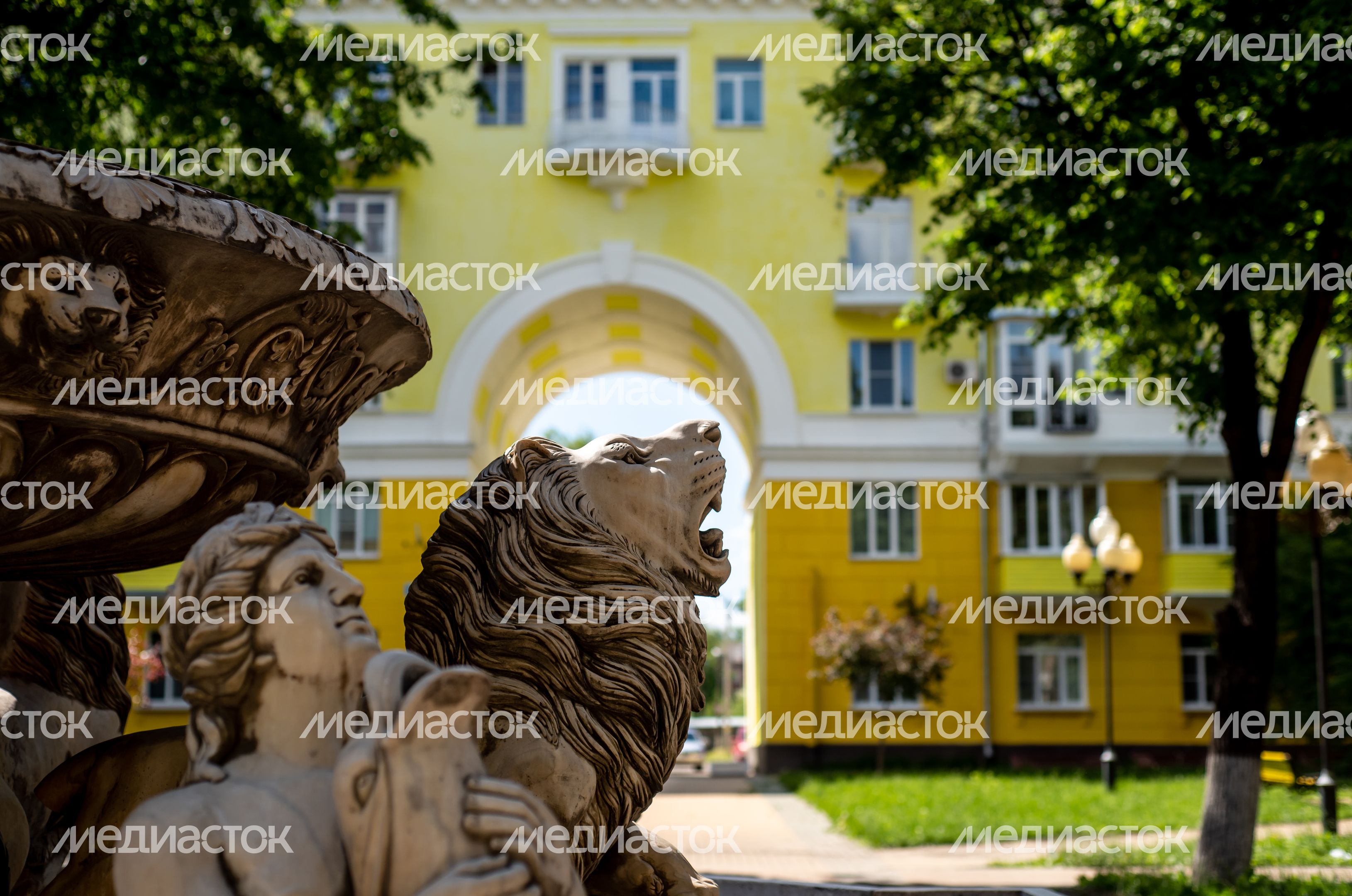 Летние виды города Ступино