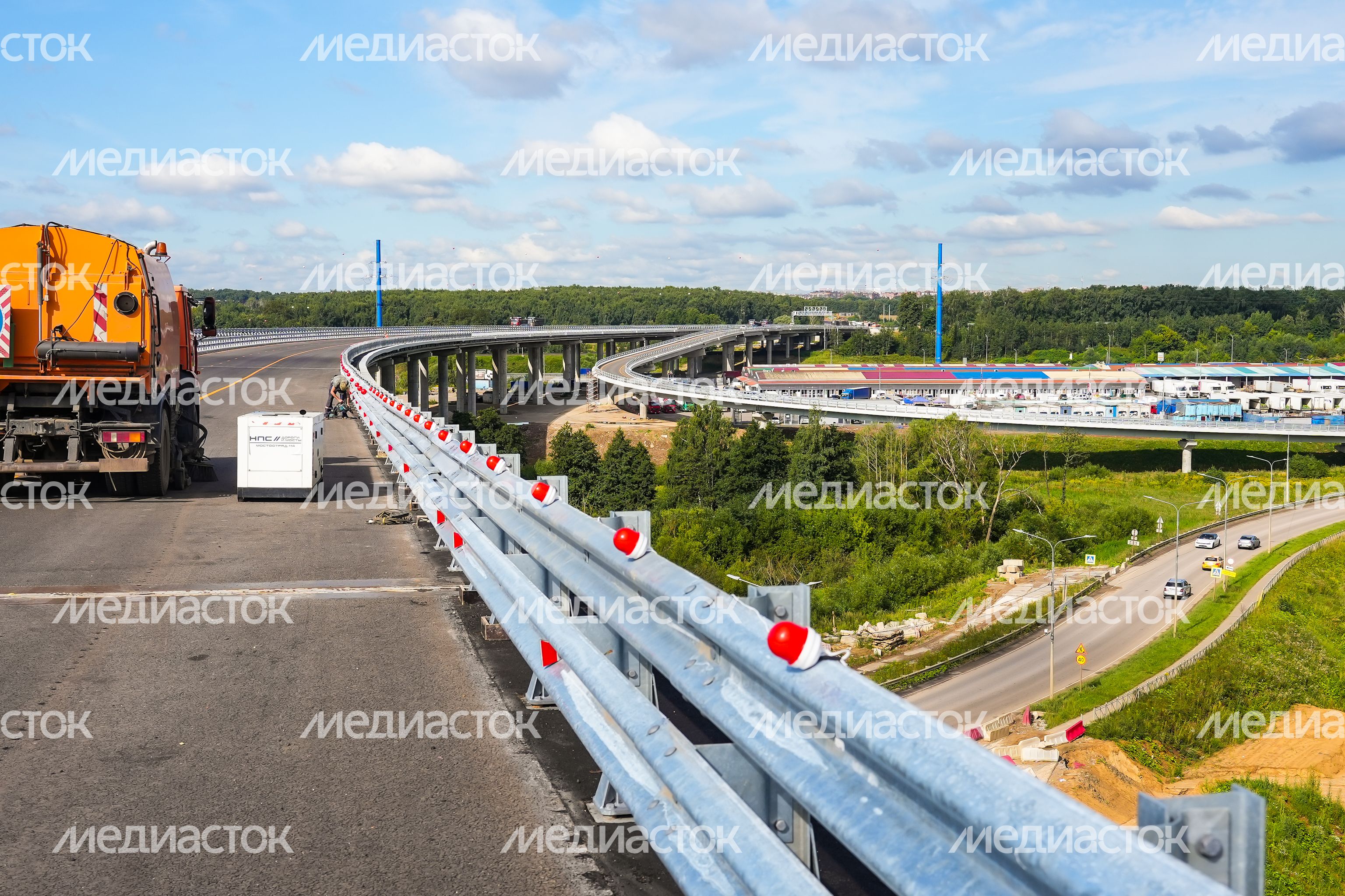 Открытие предпоследнего участка Южно-Лыткаринской автодороги