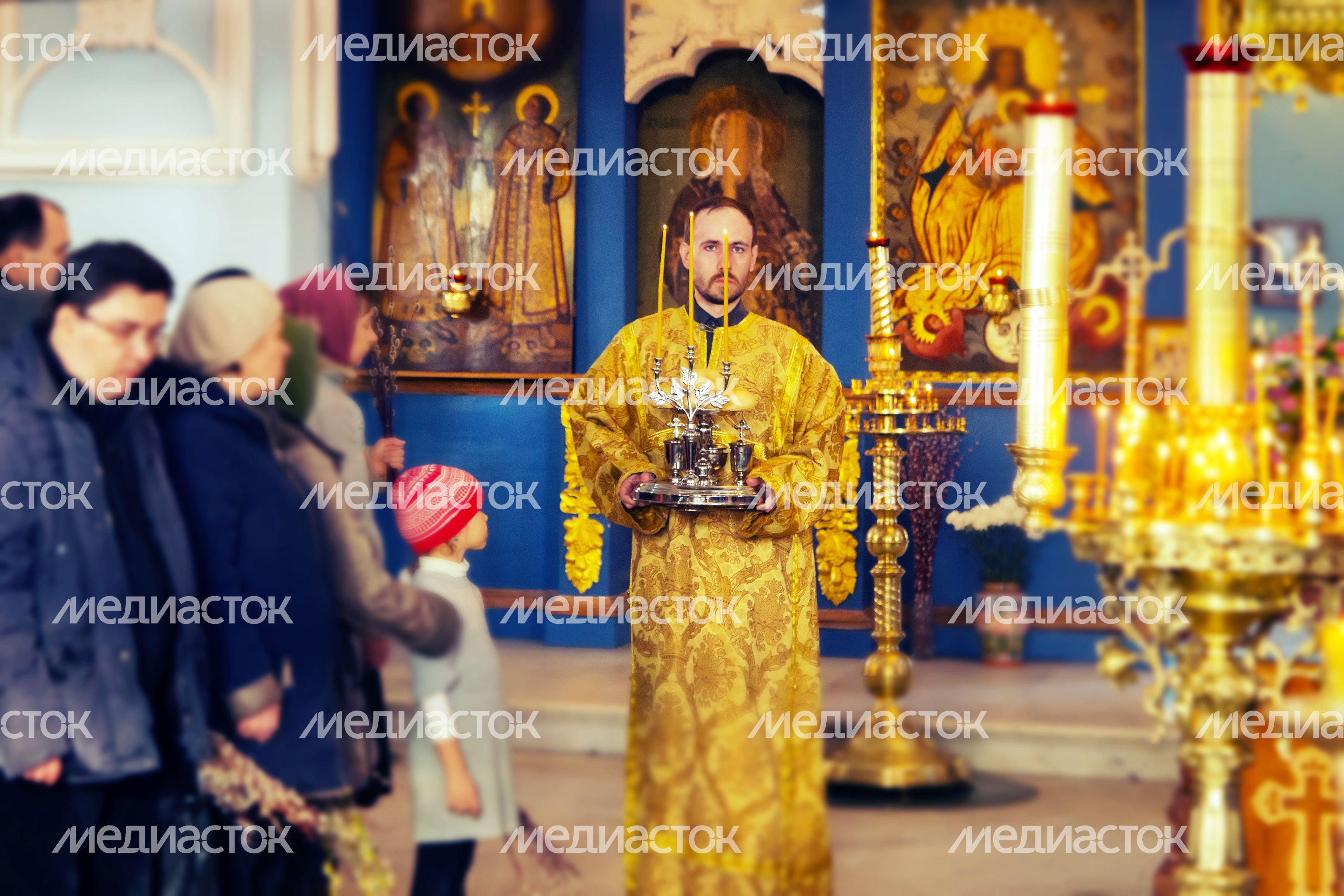 Празднование Входа Господня в Иерусалим в Подольском районе Празднование Входа Господня в Иерусалим в Подольском районе