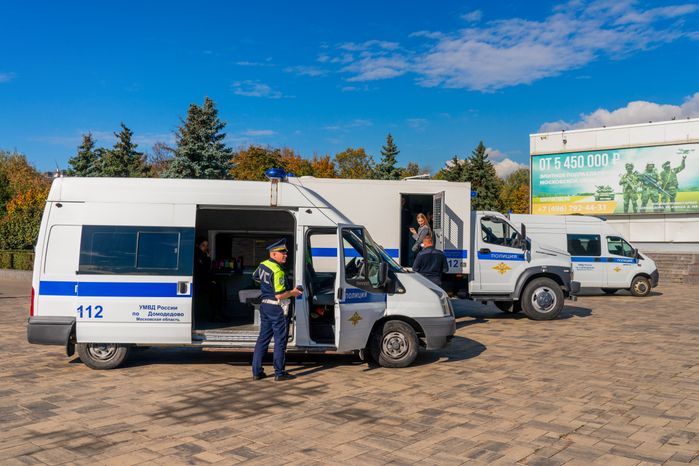 Профориентация для молодежи на мероприятии «Один день с полицией Домодедово»