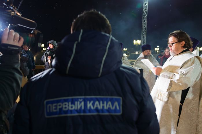 В Главном храме ВС РФ отпраздновали Крещение