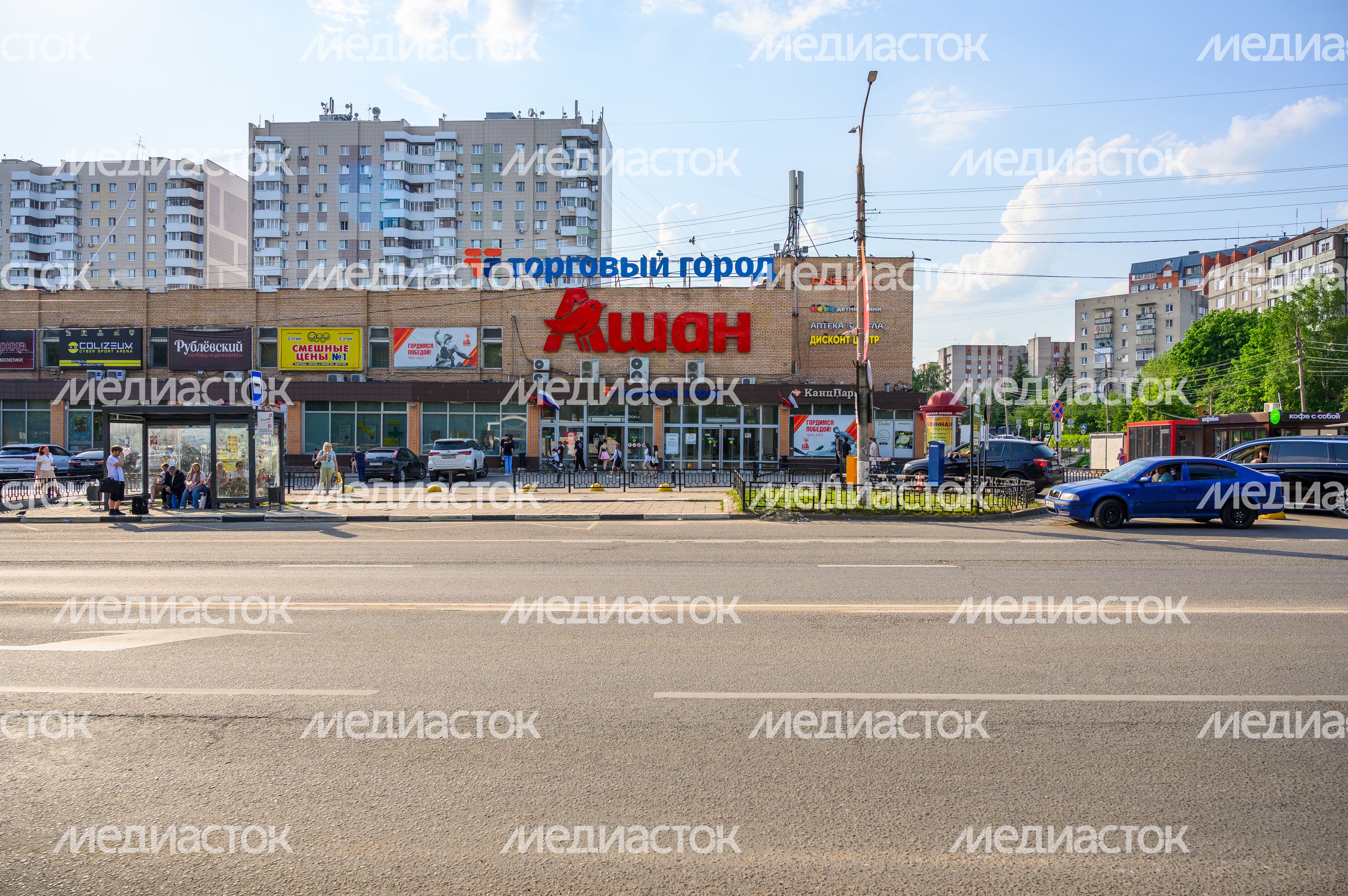 Виды Домодедово: микрорайон Авиационный