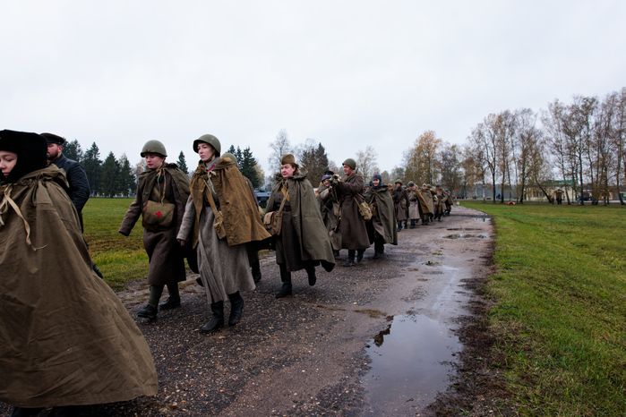 Военно-исторический фестиваль «Москва за нами. 1941 год» на Бородинском поле