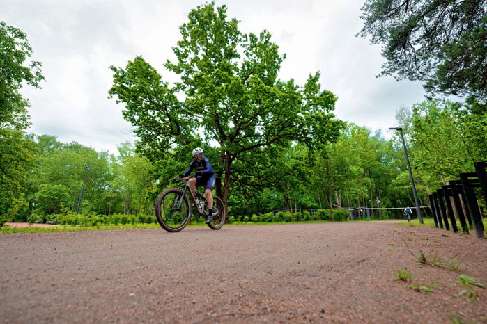 Первый велозаезд серии Gran Fondo Gravel Race в парке Малевича Одинцовского округа