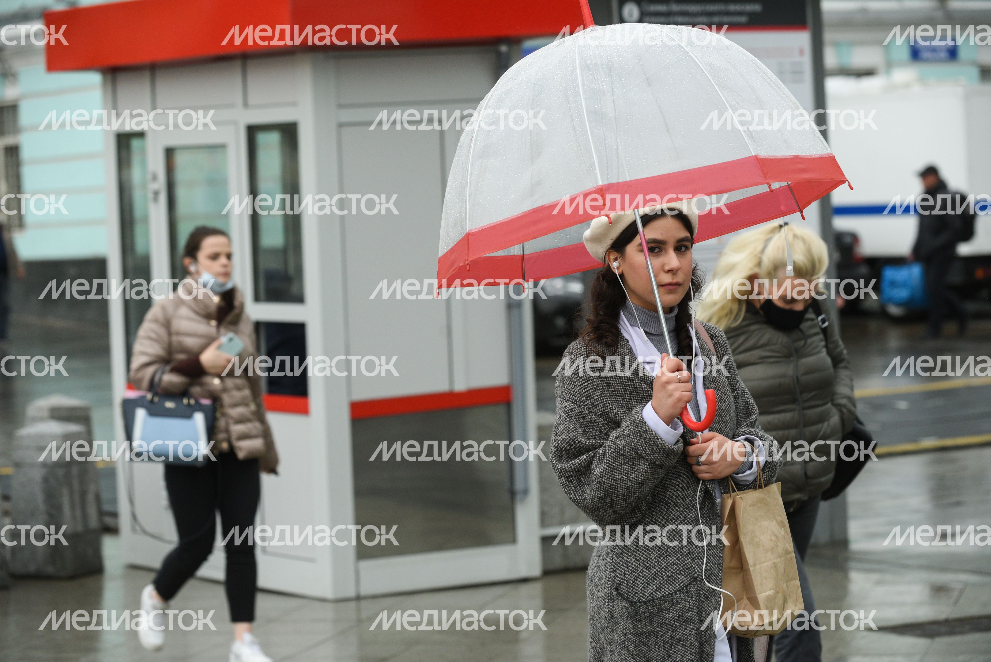 Дождливая погода в Москве