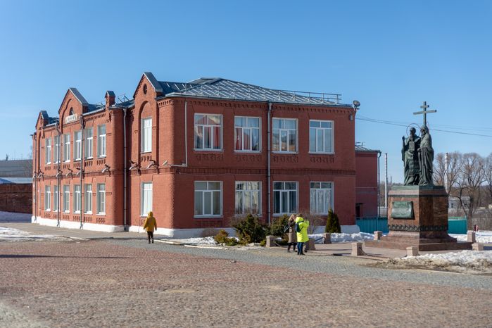 Коломенский кремль. Соборная площадь и Пятницкие ворота