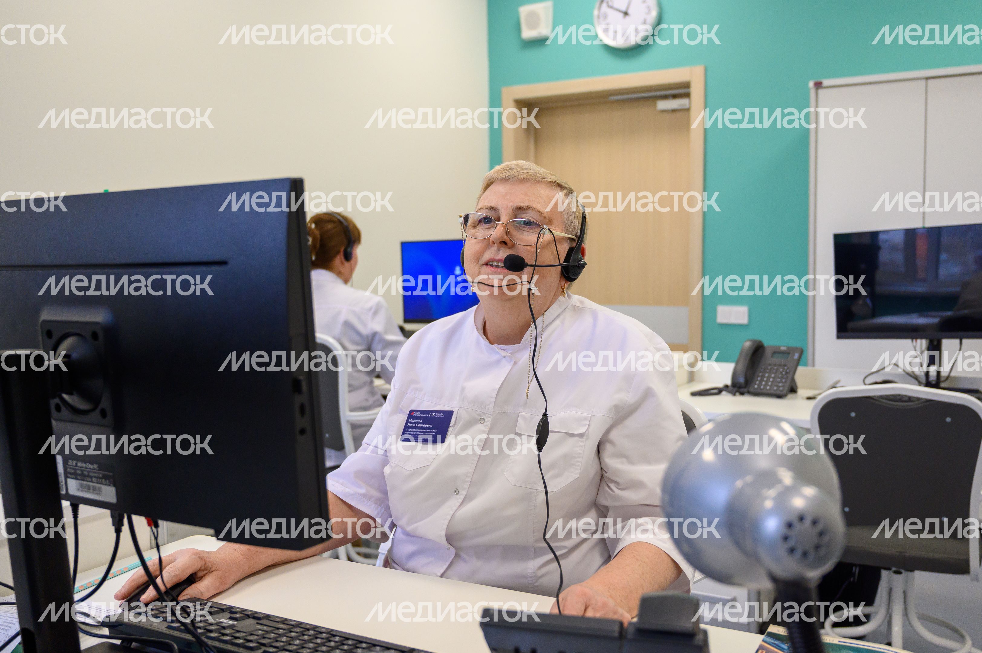 Кабинет телемедицины в поликлинике поселка Октябрьский округа Люберцы Кабинет телемедицины в поликлинике поселка Октябрьский округа Люберцы