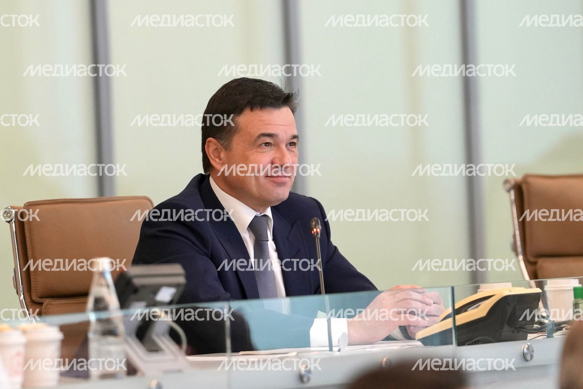 Совещание губернатора Подмосковья с членами регионального правительства